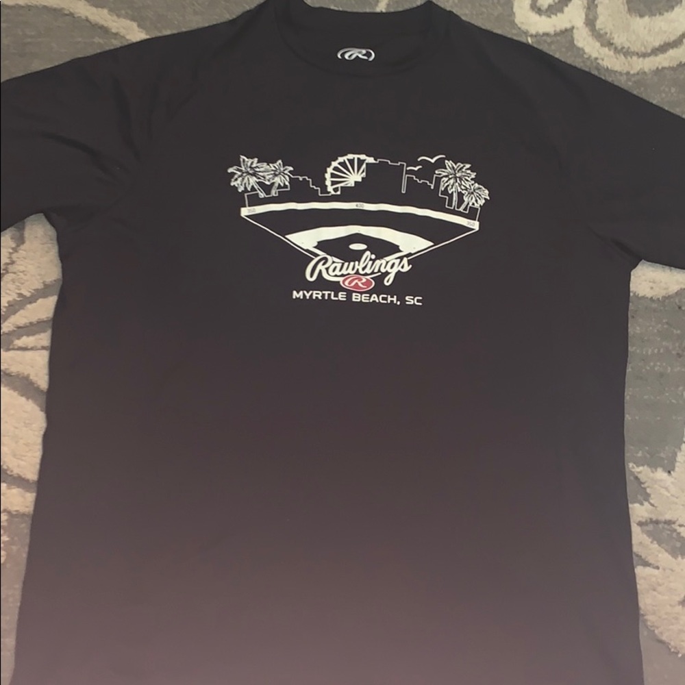 Rawlings myrtle beach baseball athletic shirt